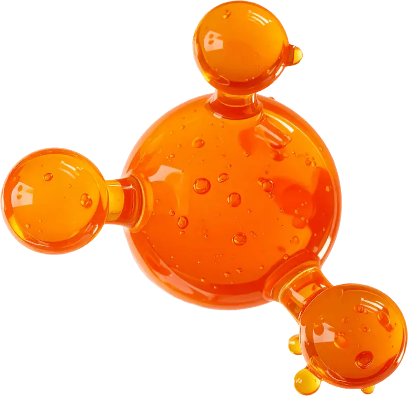 Zablurowana molekuła kolagenu