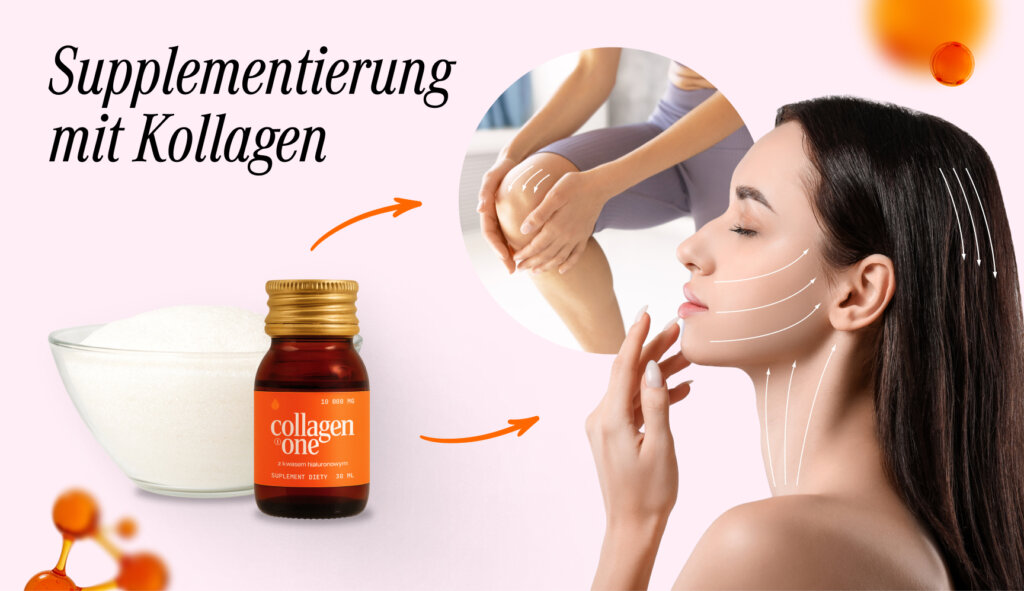 Grafik zur Kollagen-Supplementierung